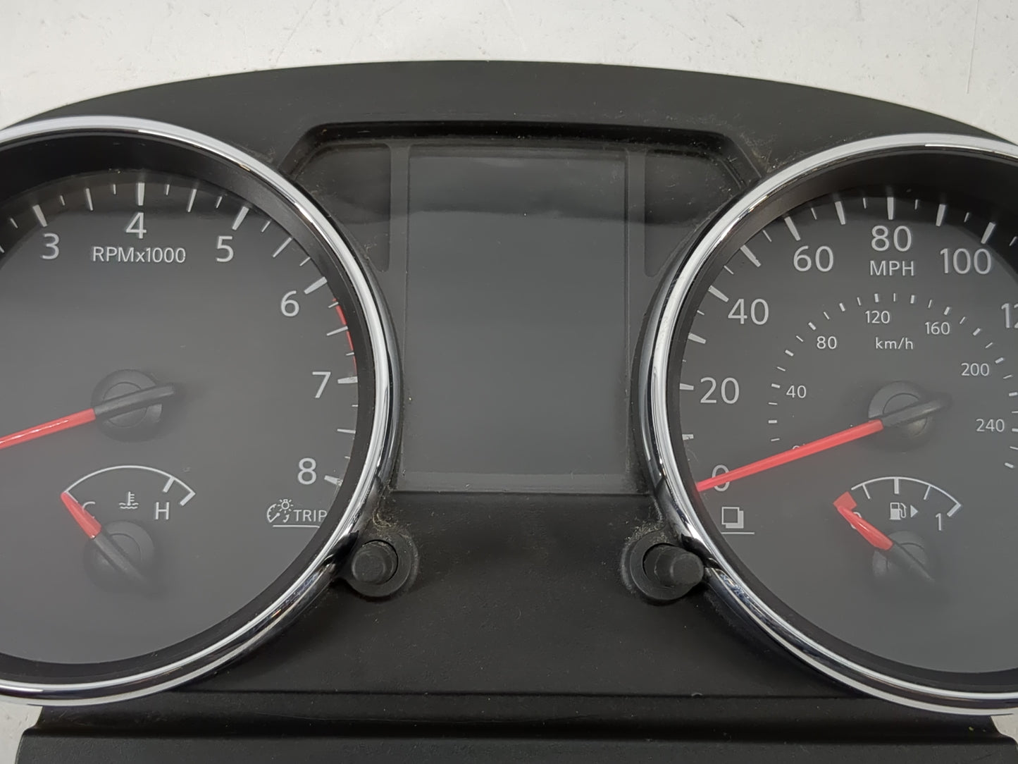 2012-2015 Nissan Rogue Instrument Cluster Speedometer Gauges P/N:24810 1VX5C Fits Fits 2012 2013 2014 2015 OEM Used Auto Par
