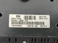 2012-2015 Nissan Rogue Instrument Cluster Speedometer Gauges P/N:24810 1VX5C Fits Fits 2012 2013 2014 2015 OEM Used Auto Par