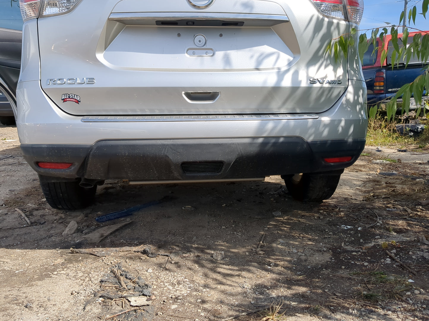 2015-2016 Nissan Rogue Rear Bumper Assembly Oem - Oemusedautoparts1.com