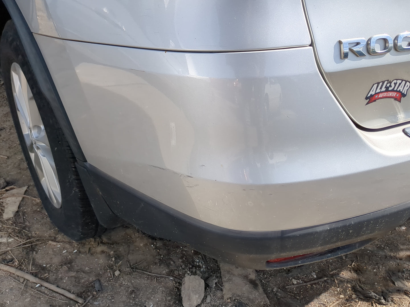 2015-2016 Nissan Rogue Rear Bumper Assembly Oem - Oemusedautoparts1.com