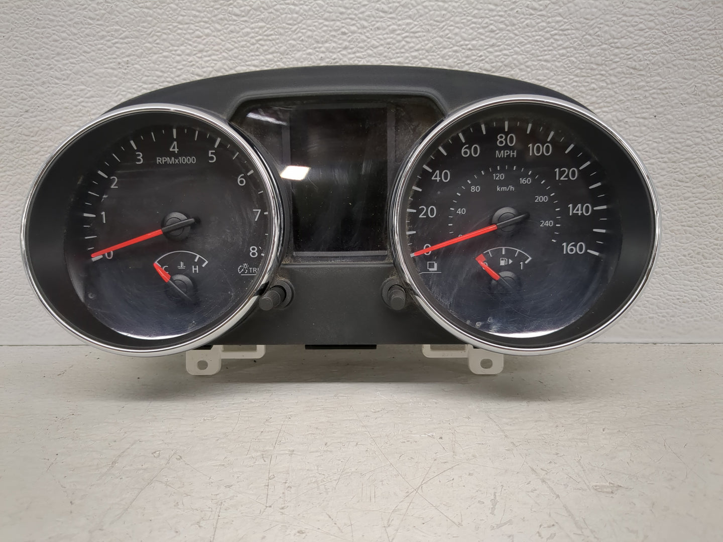2012-2015 Nissan Rogue Instrument Cluster Speedometer Gauges P/N:24810 1VX5C Fits Fits 2012 2013 2014 2015 OEM Used Auto Par