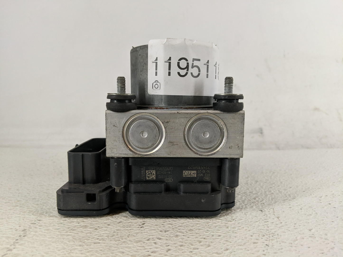 2014-2015 Nissan Rogue ABS Pump Control Module Replacement P/N:0265956165 Fits Fits 2014 2015 OEM Used Auto Parts - Oemuseda