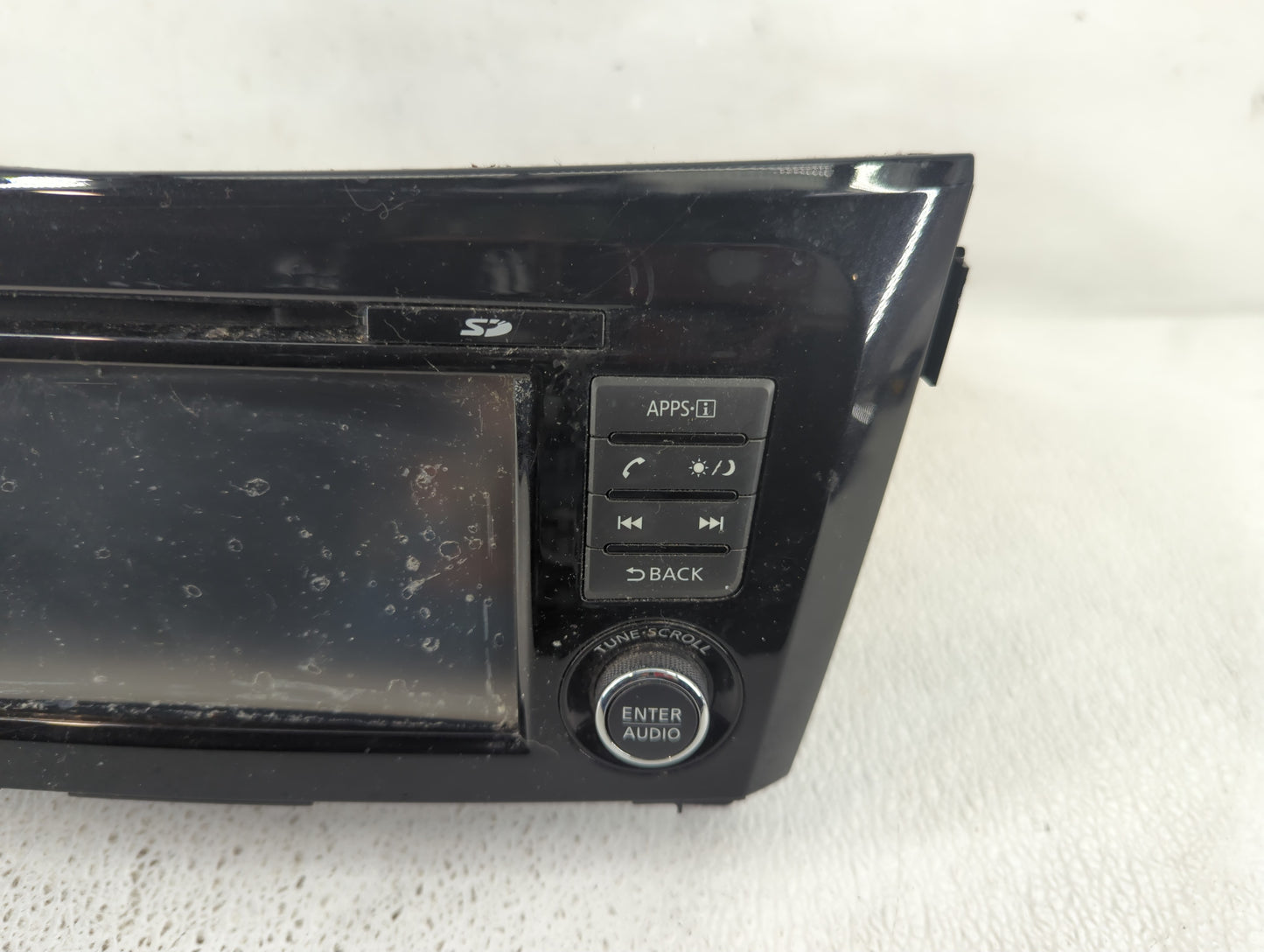 2014-2016 Nissan Rogue Radio AM FM Cd Player Receiver Replacement P/N:259154BA0B 7 612 051 320 Fits Fits 2014 2015 2016 OEM 
