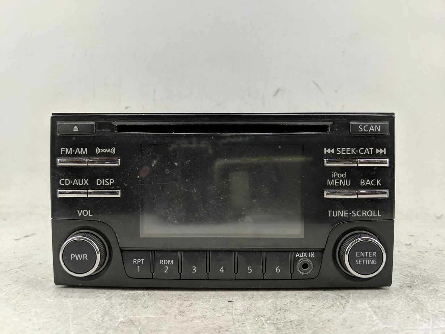 2011-2015 Nissan Rogue Radio AM FM Cd Player Receiver Replacement P/N:28185 1VX2A Fits Fits 2011 2012 2013 2014 2015 OEM Use