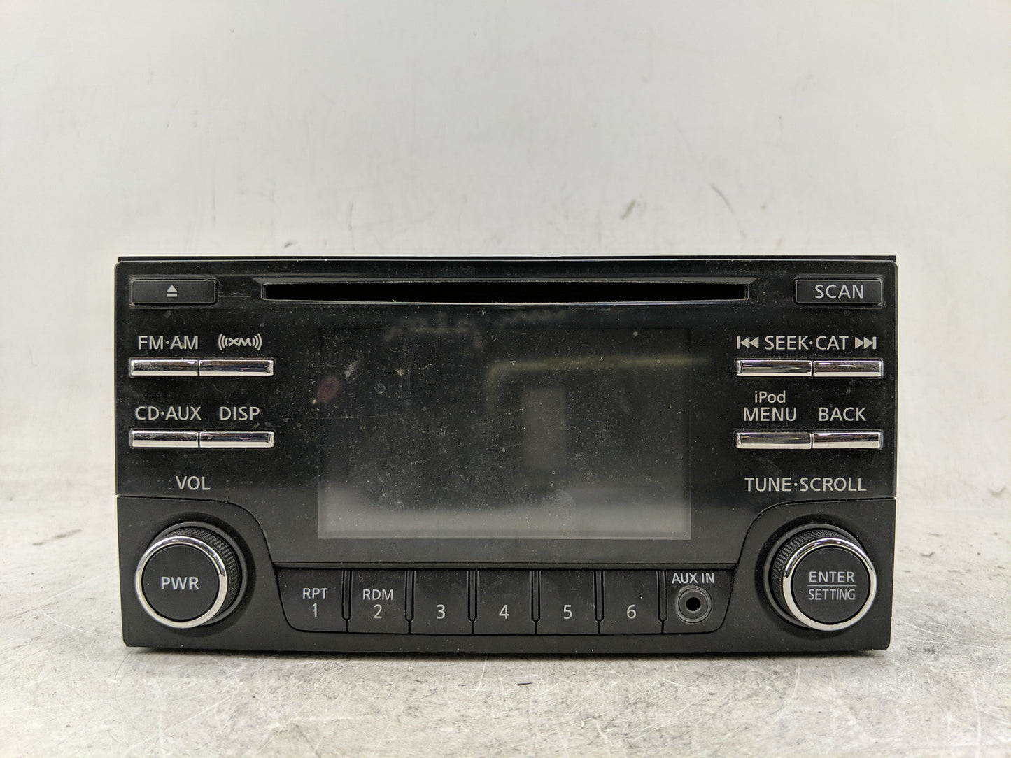 2011-2015 Nissan Rogue Radio AM FM Cd Player Receiver Replacement P/N:28185 1VX2A Fits Fits 2011 2012 2013 2014 2015 OEM Use