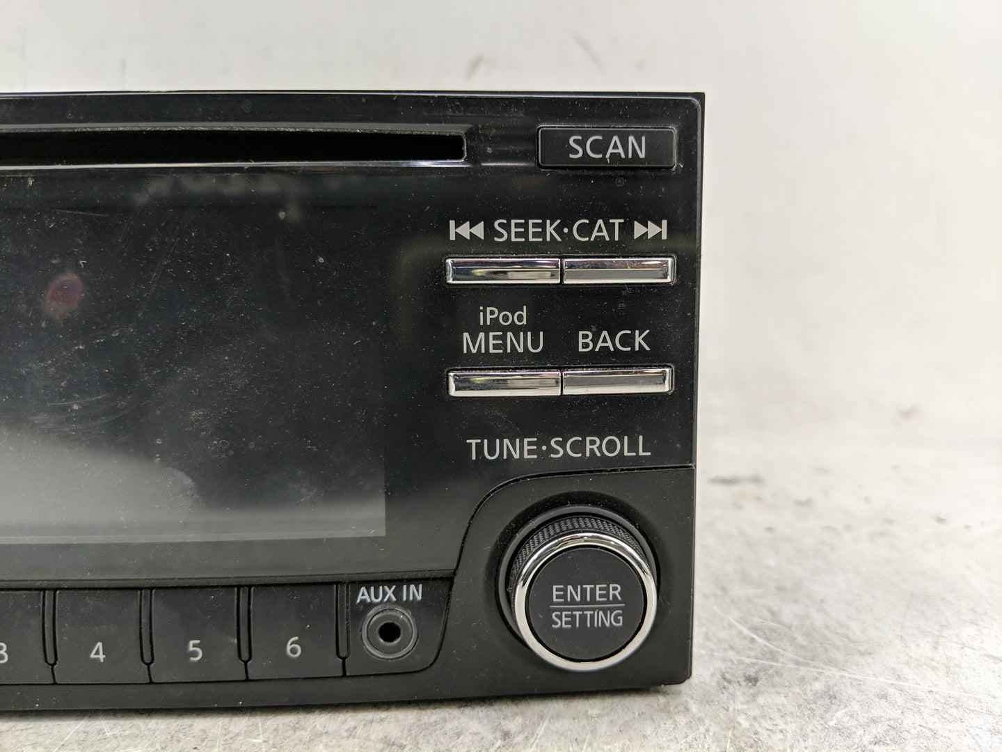 2011-2015 Nissan Rogue Radio AM FM Cd Player Receiver Replacement P/N:28185 1VX2A Fits Fits 2011 2012 2013 2014 2015 OEM Use