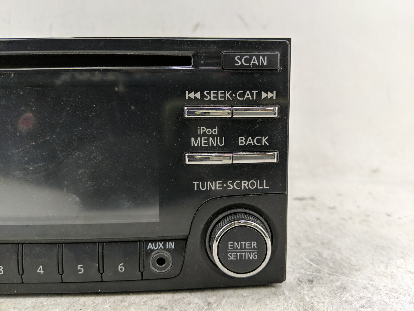 2011-2015 Nissan Rogue Radio AM FM Cd Player Receiver Replacement P/N:28185 1VX2A Fits Fits 2011 2012 2013 2014 2015 OEM Use