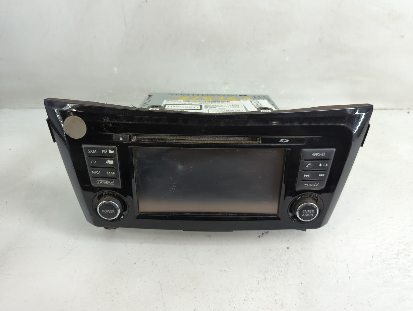 2014-2016 Nissan Rogue Radio AM FM Cd Player Receiver Replacement P/N:259154BA0B 7 612 051 320 Fits Fits 2014 2015 2016 OEM 