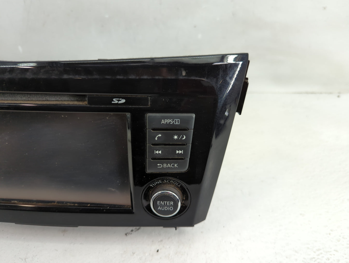 2014-2016 Nissan Rogue Radio AM FM Cd Player Receiver Replacement P/N:259154BA0B 7 612 051 320 Fits Fits 2014 2015 2016 OEM 