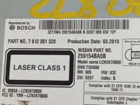 2014-2016 Nissan Rogue Radio AM FM Cd Player Receiver Replacement P/N:259154BA0B 7 612 051 320 Fits Fits 2014 2015 2016 OEM 
