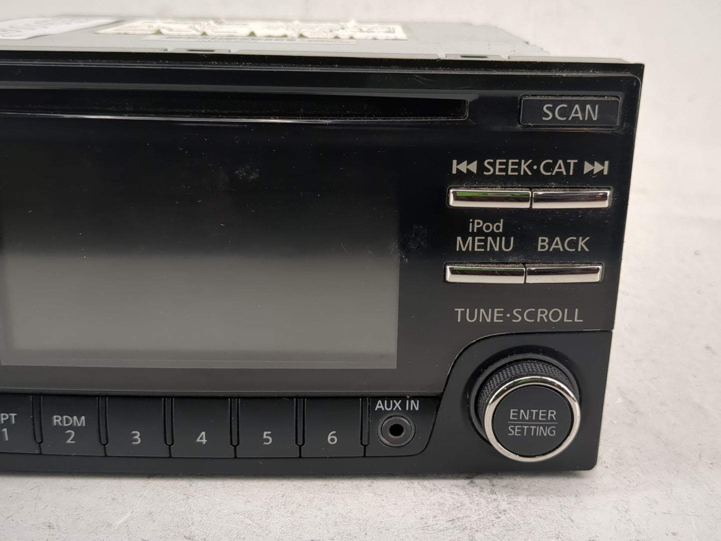 2012-2015 Nissan Rogue Radio AM FM Cd Player Receiver Replacement P/N:28185 1VX2A Fits Fits 2012 2013 2014 2015 OEM Used Aut