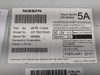 2012-2015 Nissan Rogue Radio AM FM Cd Player Receiver Replacement P/N:28185 1VX2A Fits Fits 2012 2013 2014 2015 OEM Used Aut