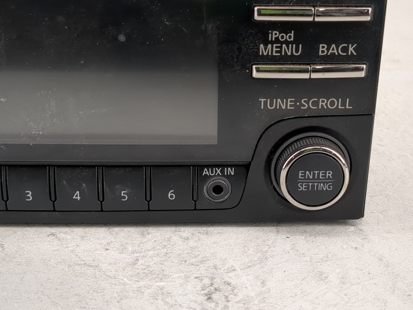 2012-2015 Nissan Rogue Radio AM FM Cd Player Receiver Replacement P/N:28185 1VX2A Fits Fits 2012 2013 2014 2015 OEM Used Aut