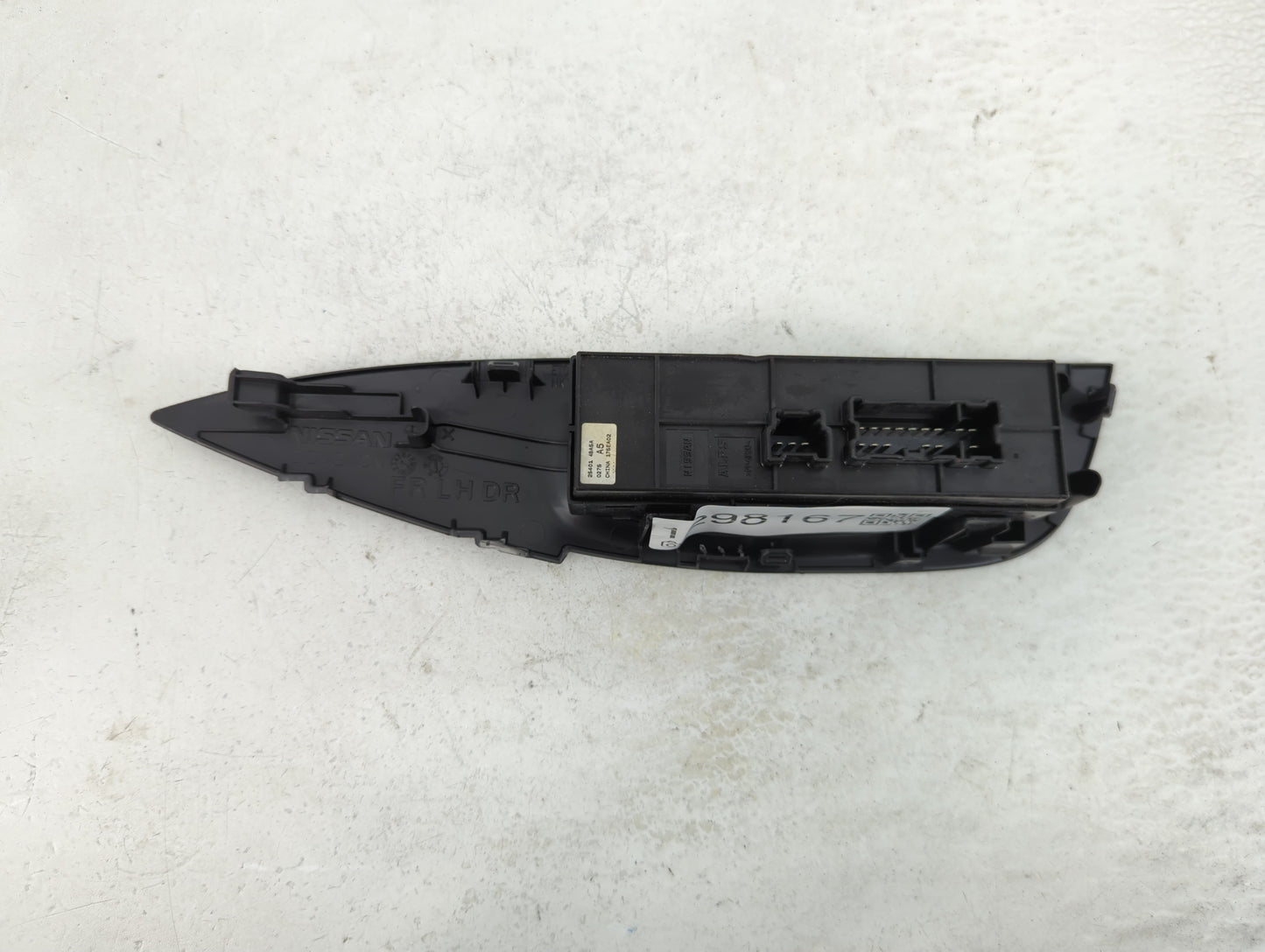 2014-2020 Nissan Rogue Master Power Window Switch Replacement Driver Side Left P/N:25401 4BA5A Fits OEM Used Auto Parts - Oe