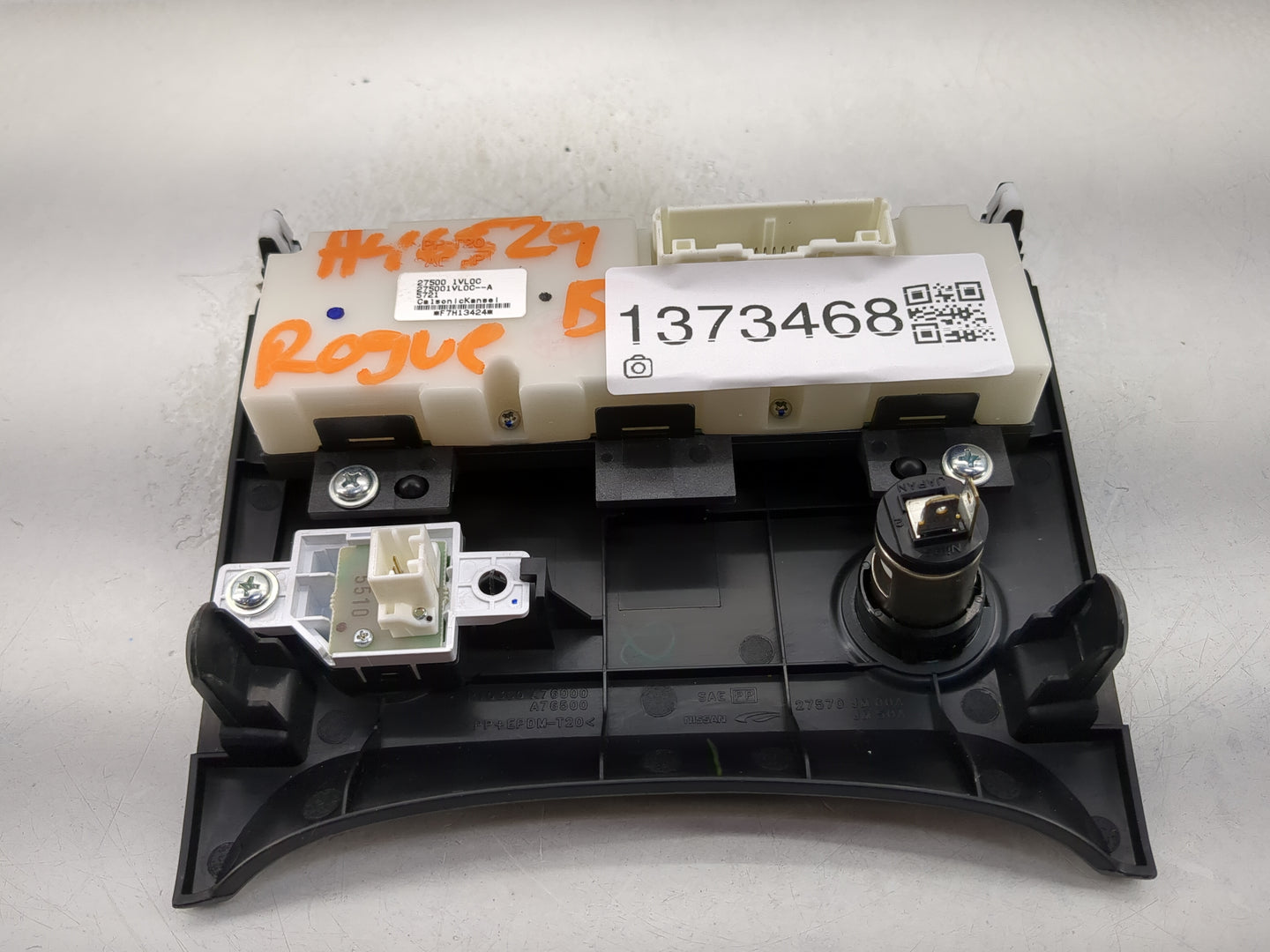 2011-2015 Nissan Rogue Climate Control Module Temperature AC/Heater Replacement P/N:27500 1VL0C Fits Fits 2011 2012 2013 201