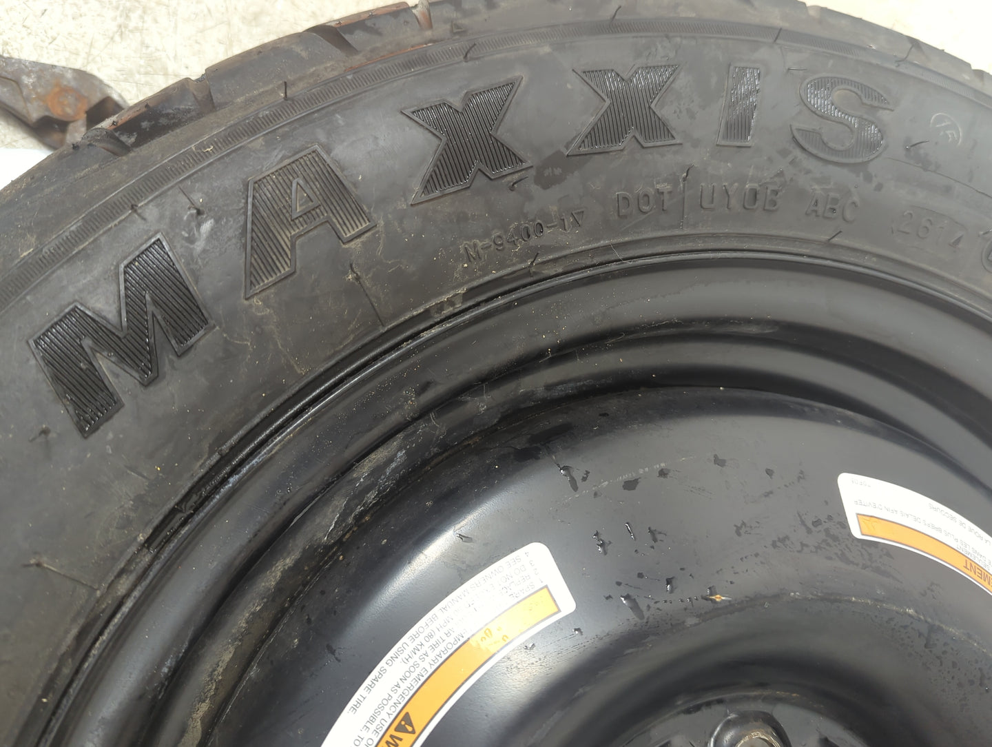 2014-2020 Nissan Rogue Spare Donut Tire Wheel Rim Oem 1374896 - Oemusedautoparts1.com