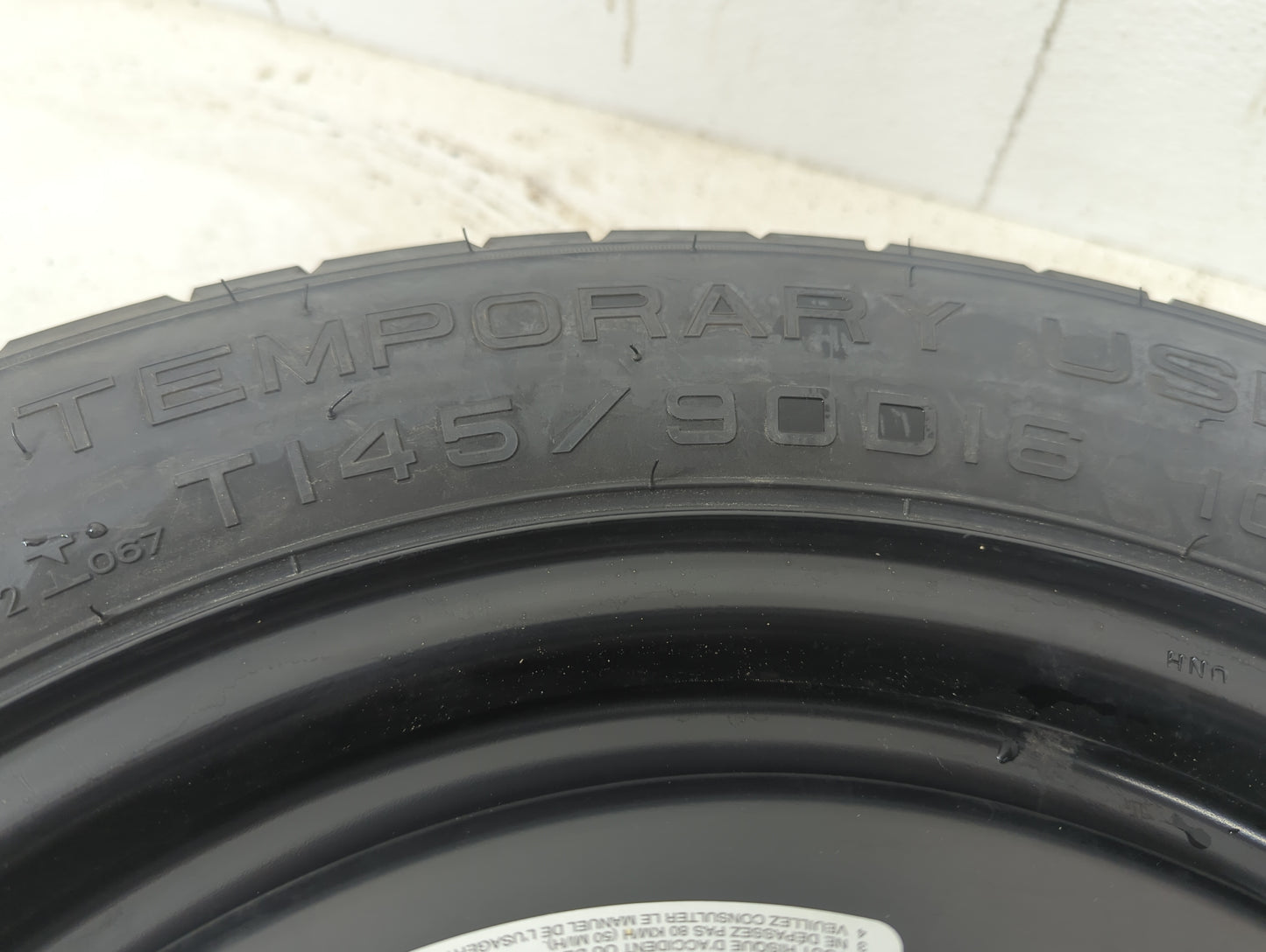 2014-2020 Nissan Rogue Spare Donut Tire Wheel Rim Oem 1374896 - Oemusedautoparts1.com