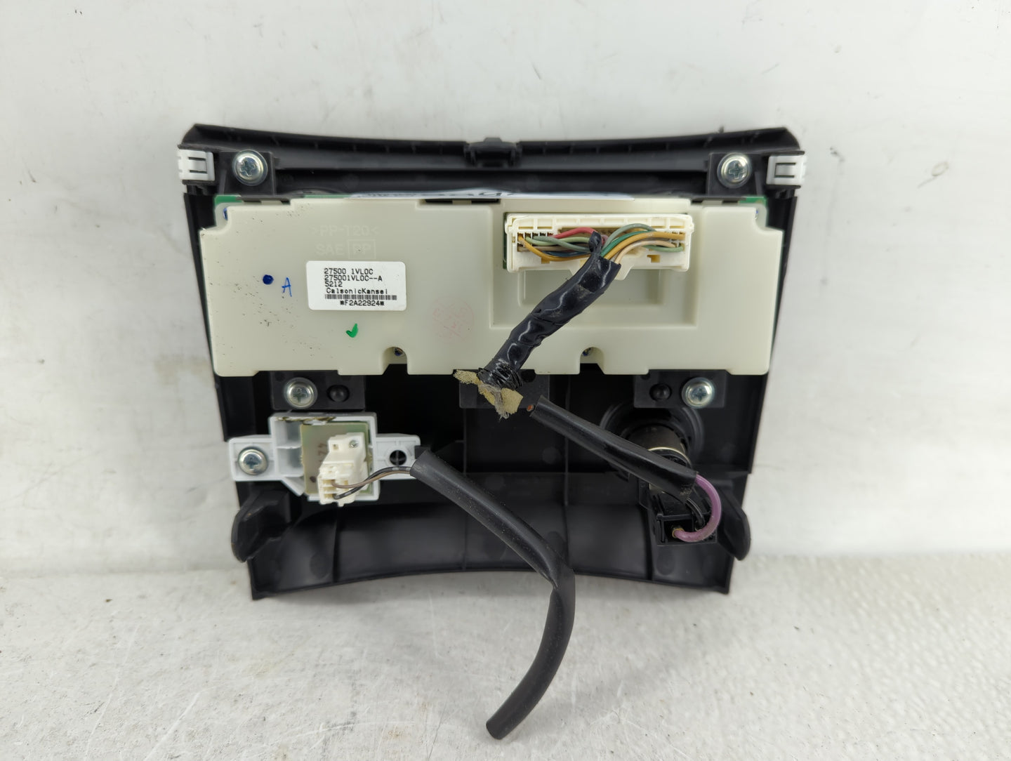 2011-2015 Nissan Rogue Climate Control Module Temperature AC/Heater Replacement P/N:27500 1VL0C Fits Fits 2011 2012 2013 201