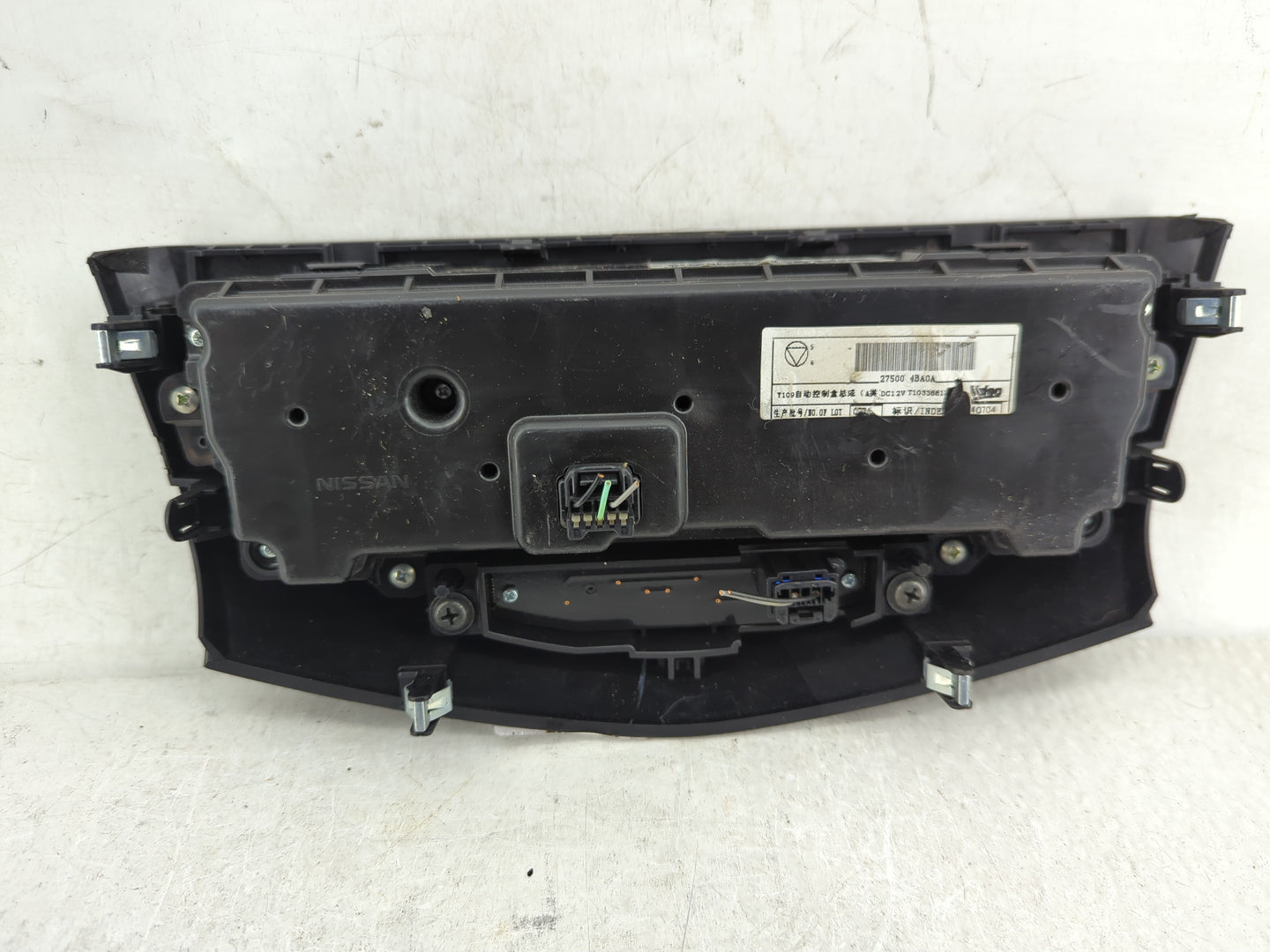 2014-2016 Nissan Rogue Climate Control Module Temperature AC/Heater Replacement P/N:27500 4BA0A Fits Fits 2014 2015 2016 OEM