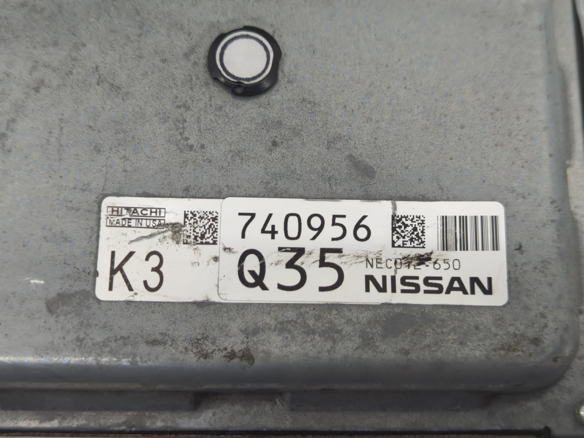 2014-2017 Nissan Rogue PCM Engine Control Computer ECU ECM PCU OEM P/N:NEC072-650 Fits 2014 2015 2016 2017 OEM Used Auto Par