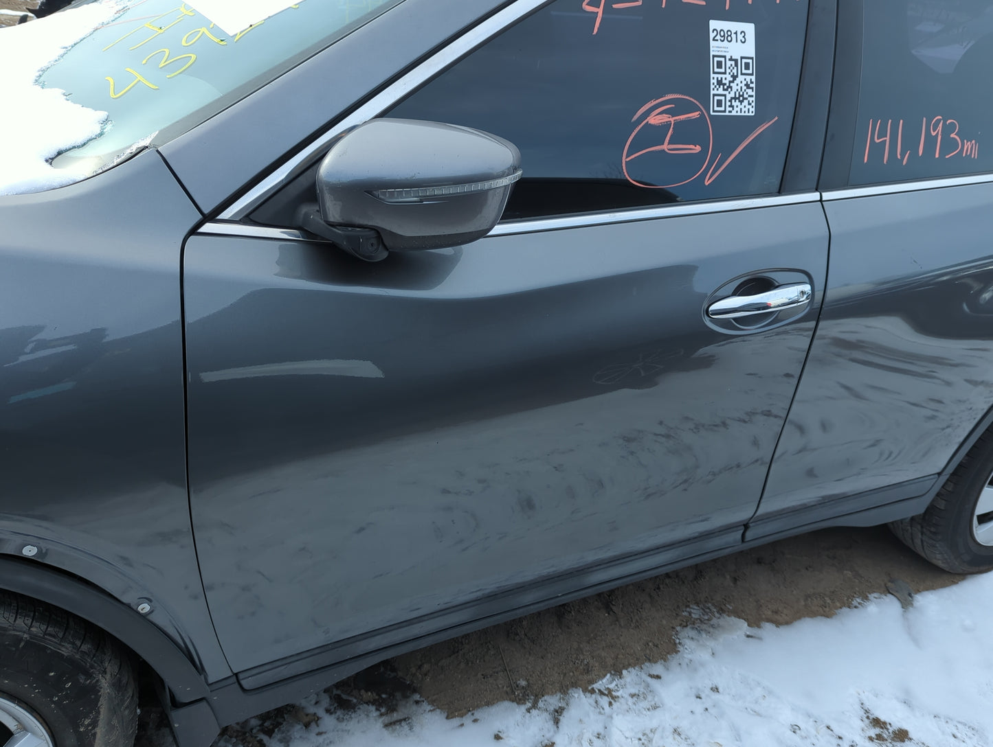 2014-2020 Nissan Rogue Driver Front Door Oem - Oemusedautoparts1.com