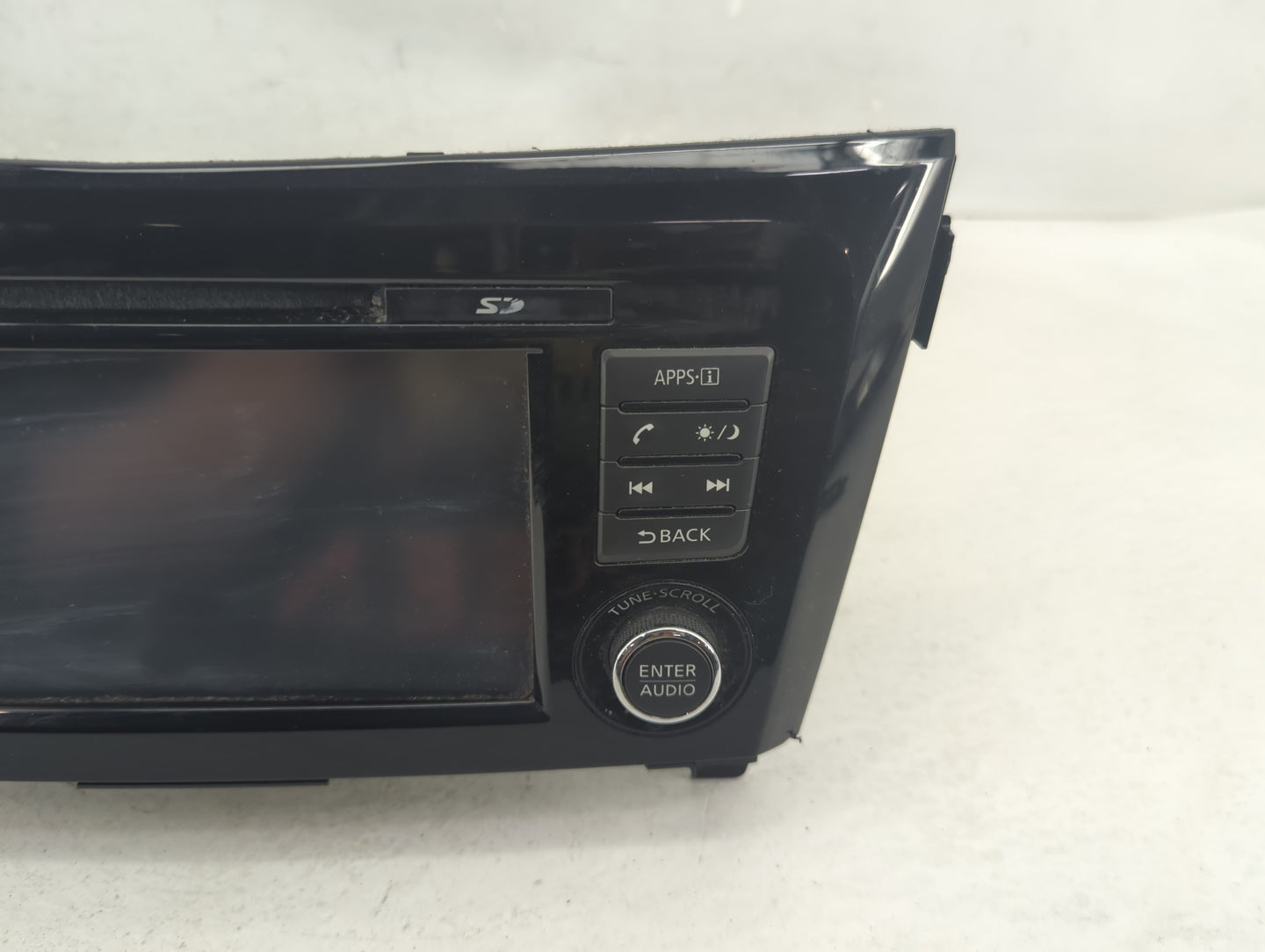 2015-2016 Nissan Rogue Radio AM FM Cd Player Receiver Replacement P/N:259154BA0B 7 612 051 320 Fits Fits 2015 2016 OEM Used 
