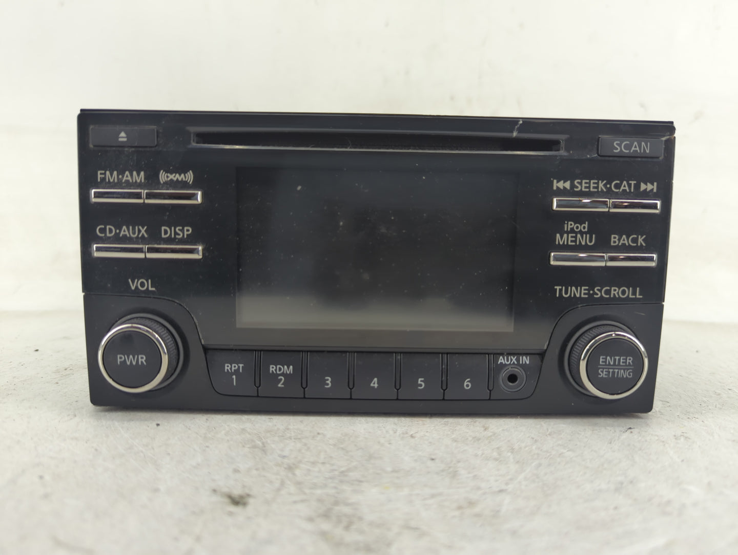 2011-2015 Nissan Rogue Radio AM FM Cd Player Receiver Replacement P/N:28185 1VX2A Fits Fits 2011 2012 2013 2014 2015 OEM Use