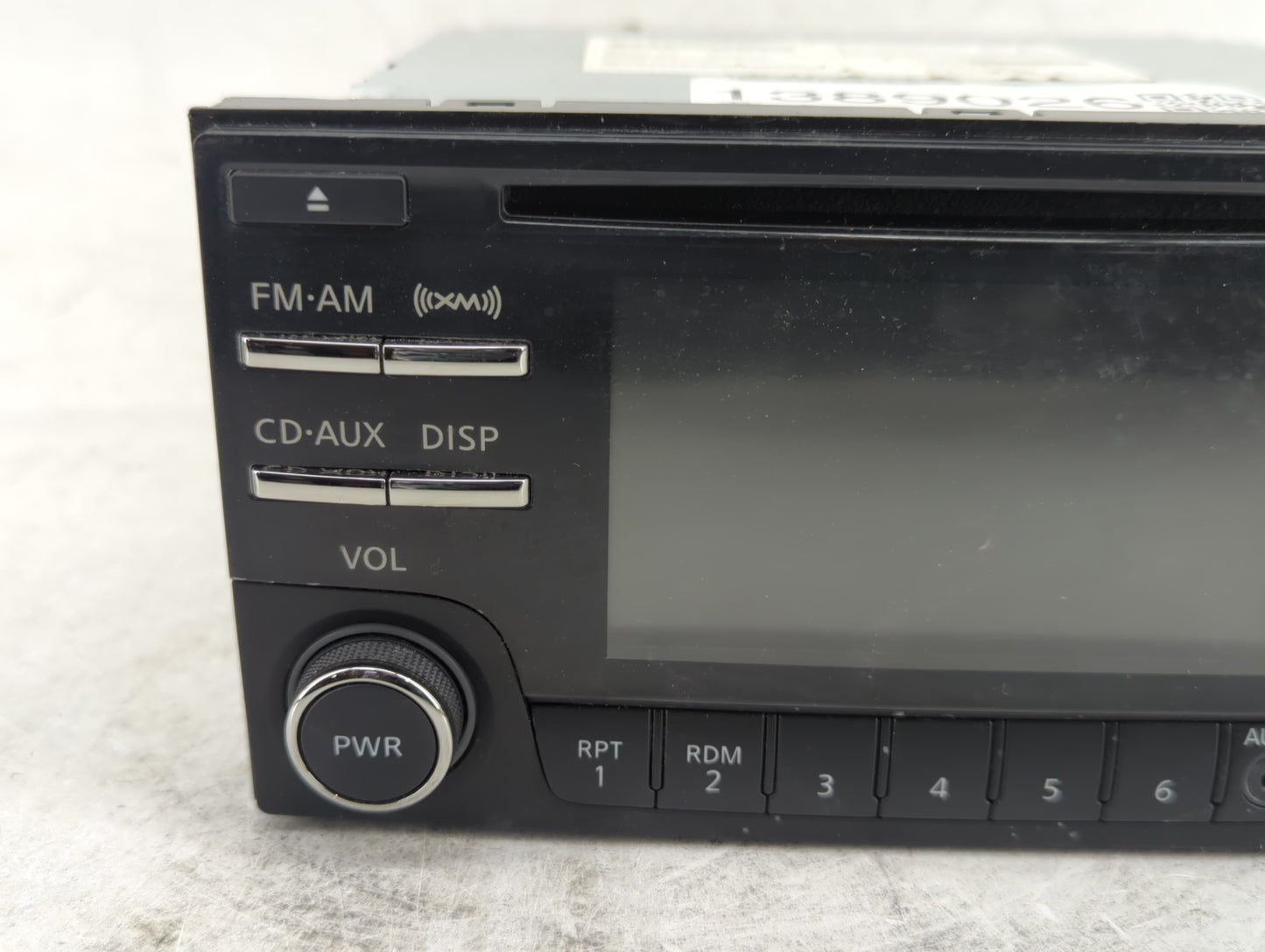 2012-2015 Nissan Rogue Radio AM FM Cd Player Receiver Replacement P/N:259151VY1B 7 612 051 456 Fits Fits 2012 2013 2014 2015