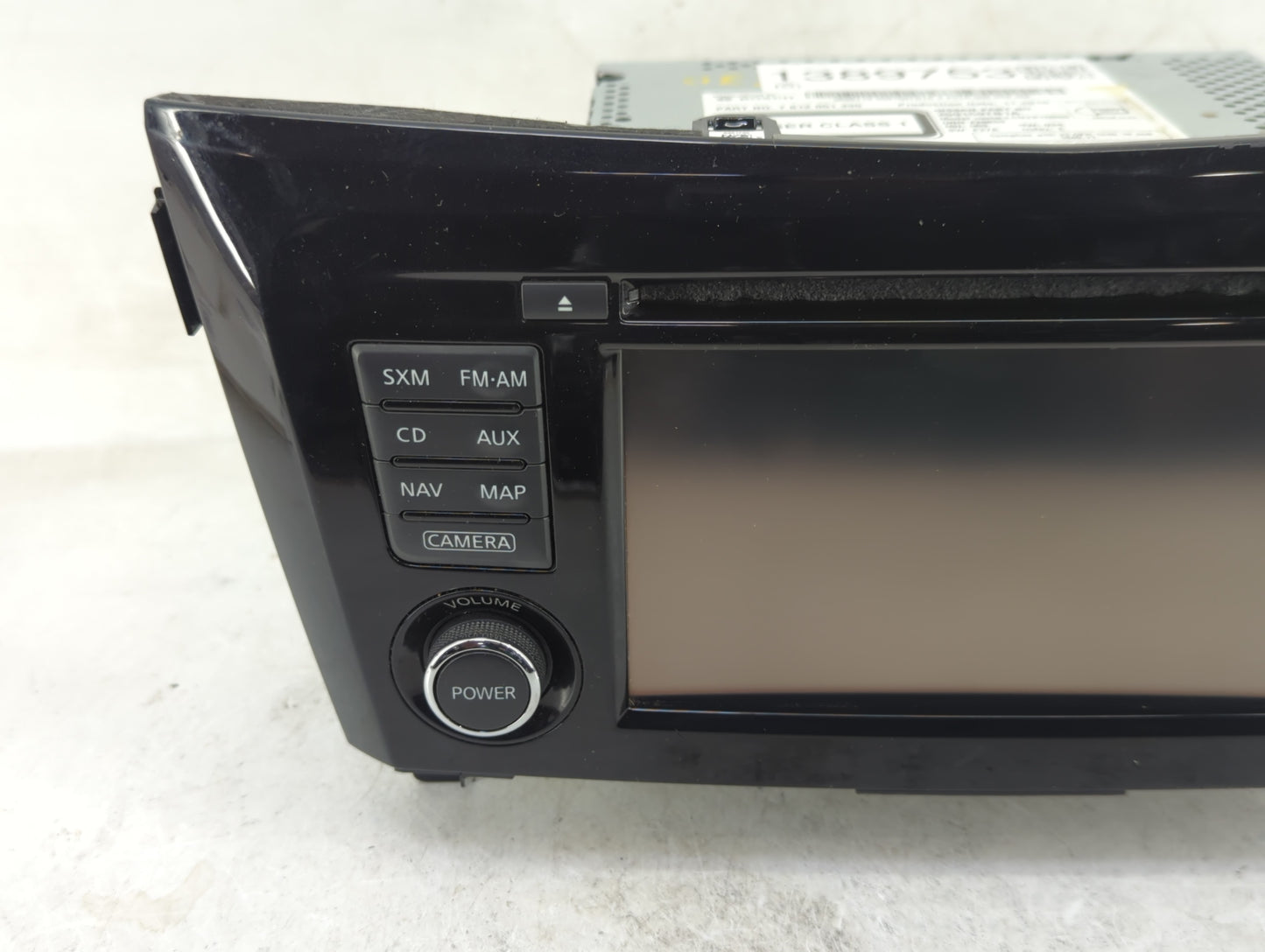 2015-2016 Nissan Rogue Radio AM FM Cd Player Receiver Replacement P/N:259159TB1A Fits Fits 2015 2016 OEM Used Auto Parts - O
