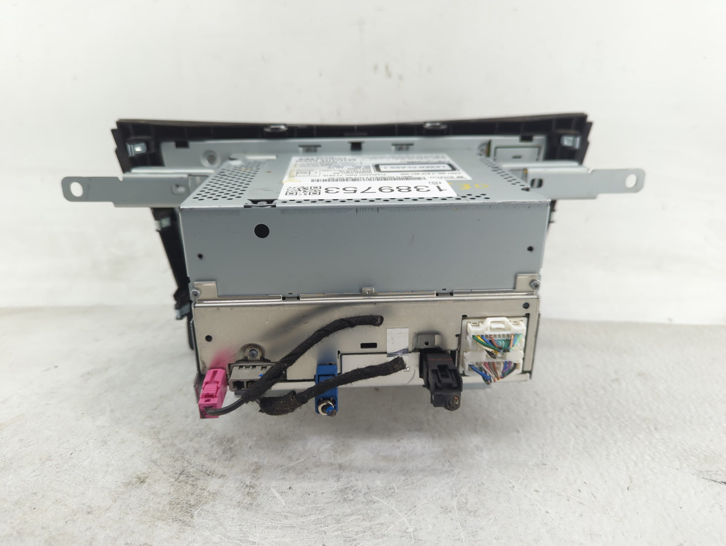 2015-2016 Nissan Rogue Radio AM FM Cd Player Receiver Replacement P/N:259159TB1A Fits Fits 2015 2016 OEM Used Auto Parts - O