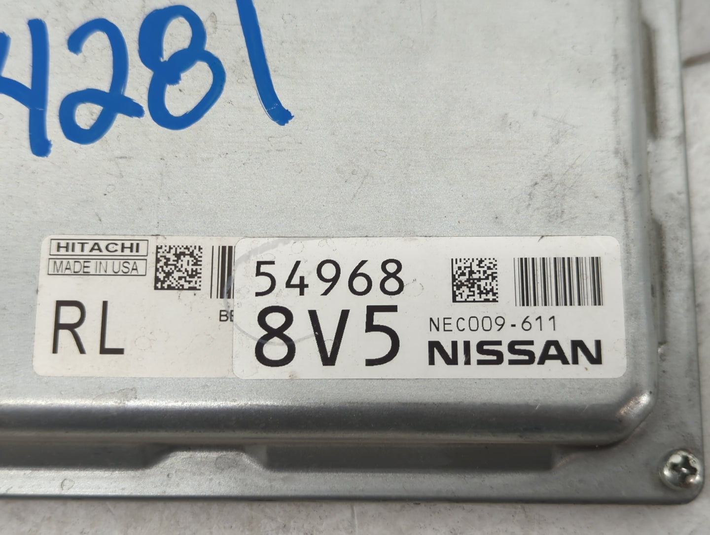 2013-2015 Nissan Rogue PCM Engine Control Computer ECU ECM PCU OEM P/N:NEC009-611 Fits Fits 2013 2014 2015 OEM Used Auto Par