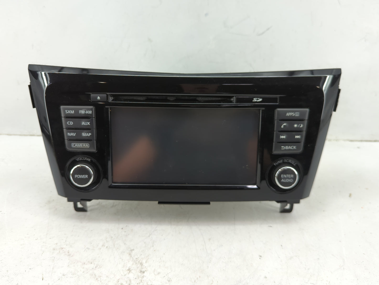 2014-2016 Nissan Rogue Radio AM FM Cd Player Receiver Replacement P/N:259154BA0B 7 612 051 320 Fits Fits 2014 2015 2016 OEM 