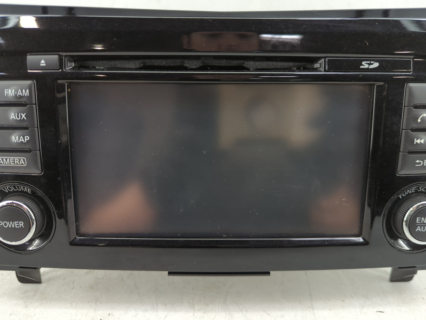 2014-2016 Nissan Rogue Radio AM FM Cd Player Receiver Replacement P/N:259154BA0B 7 612 051 320 Fits Fits 2014 2015 2016 OEM 