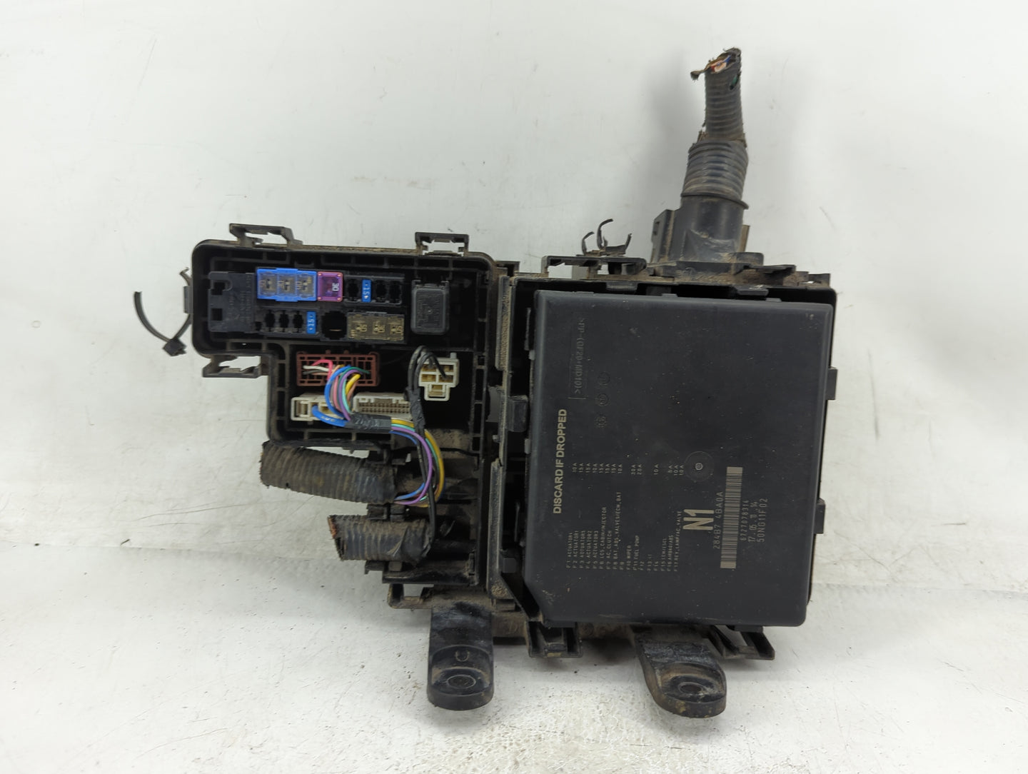 2014-2016 Nissan Rogue Fusebox Fuse Box Panel Relay Module P/N:24382 4BA0A Fits Fits 2014 2015 2016 OEM Used Auto Parts - Oe