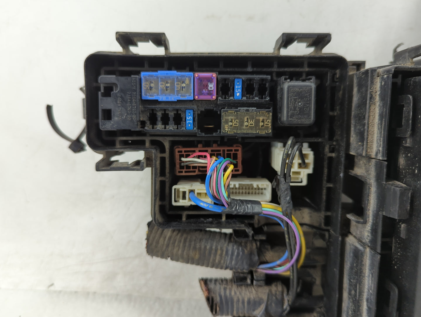 2014-2016 Nissan Rogue Fusebox Fuse Box Panel Relay Module P/N:24382 4BA0A Fits Fits 2014 2015 2016 OEM Used Auto Parts - Oe