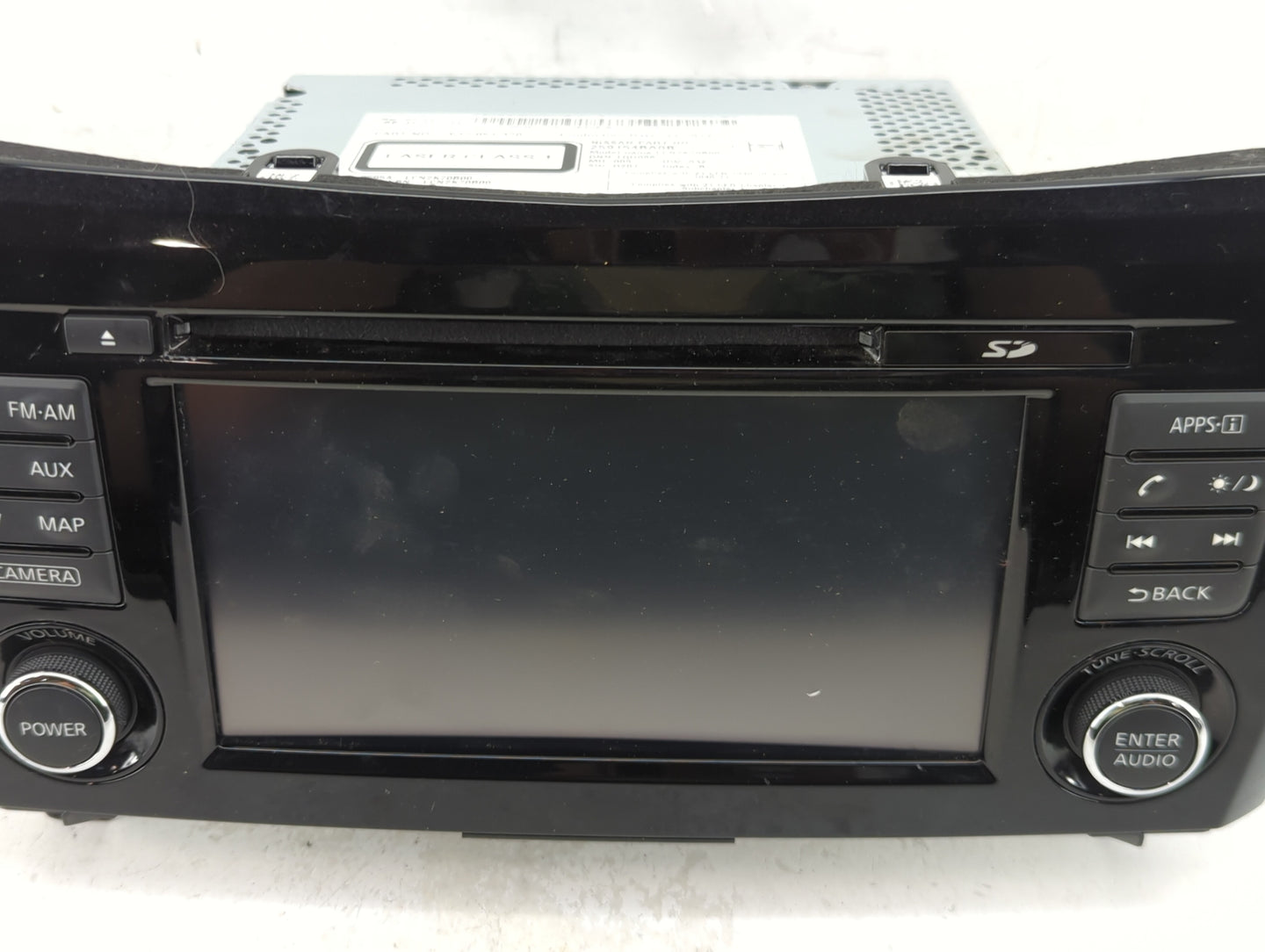 2015 Nissan Rogue Radio AM FM Cd Player Receiver Replacement P/N:7612051320 Fits OEM Used Auto Parts - Oemusedautoparts1.com