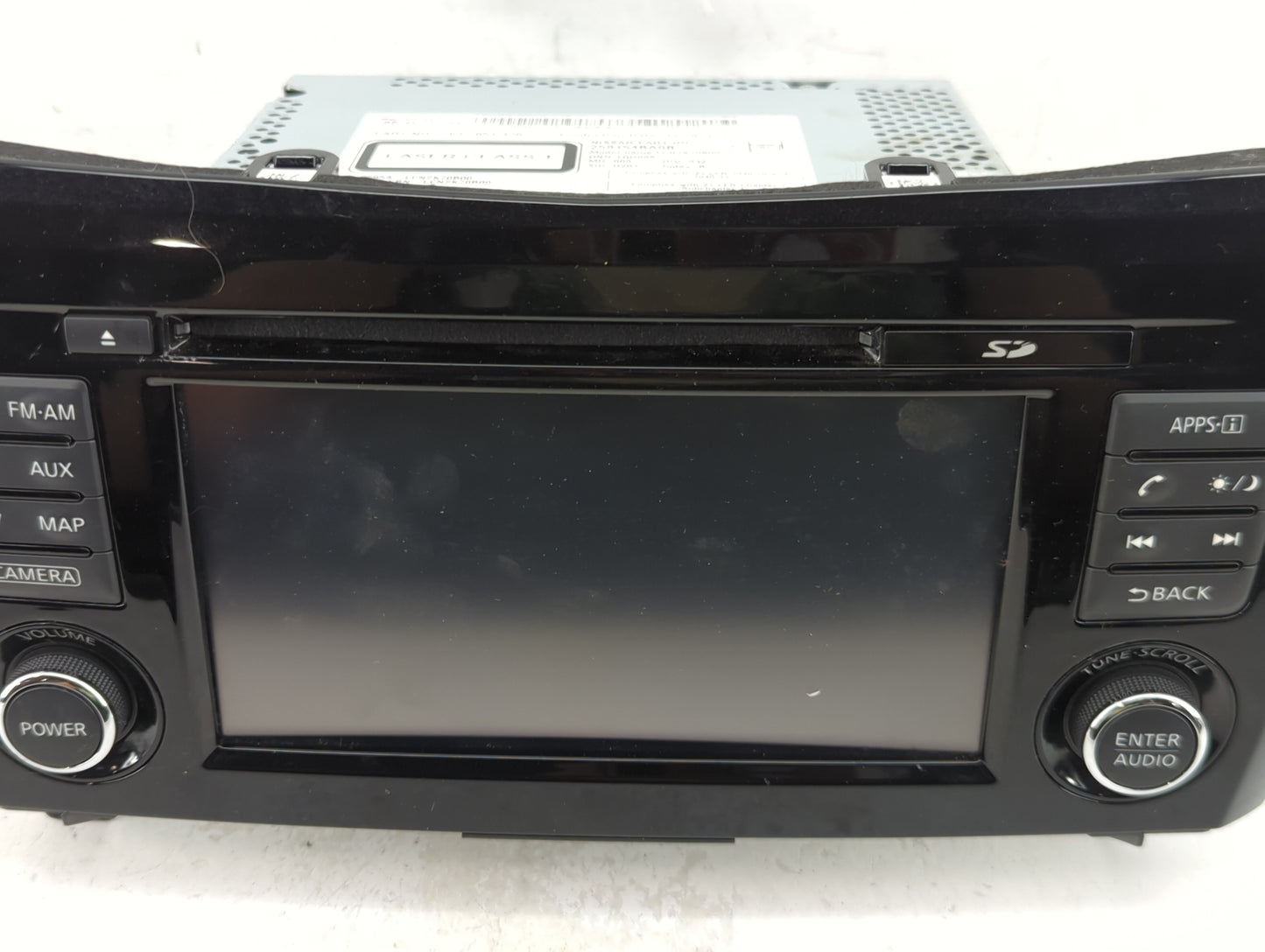 2015 Nissan Rogue Radio AM FM Cd Player Receiver Replacement P/N:7612051320 Fits OEM Used Auto Parts - Oemusedautoparts1.com