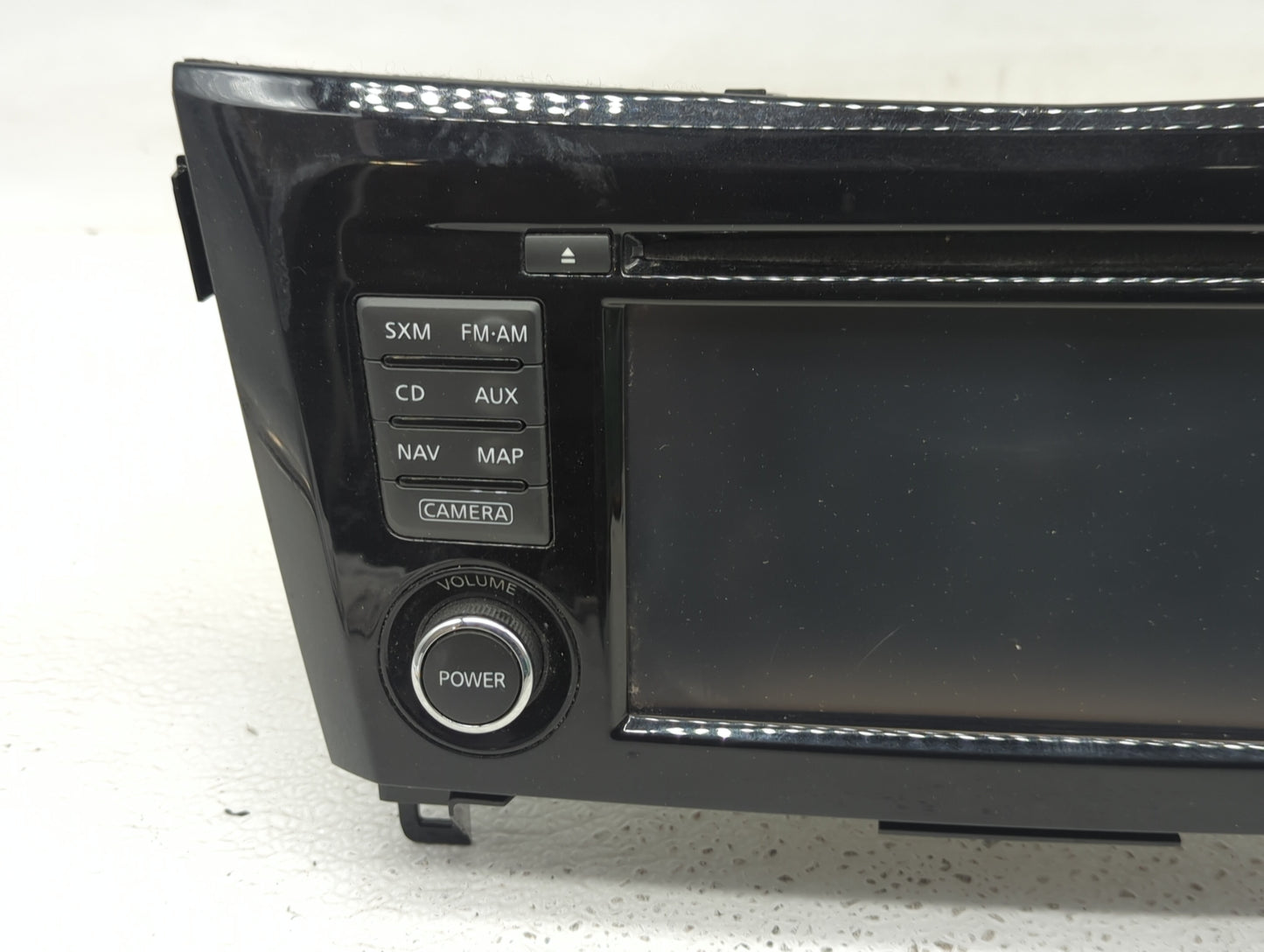 2014-2016 Nissan Rogue Radio AM FM Cd Player Receiver Replacement P/N:259154BA0B 7 612 051 320 Fits Fits 2014 2015 2016 OEM 