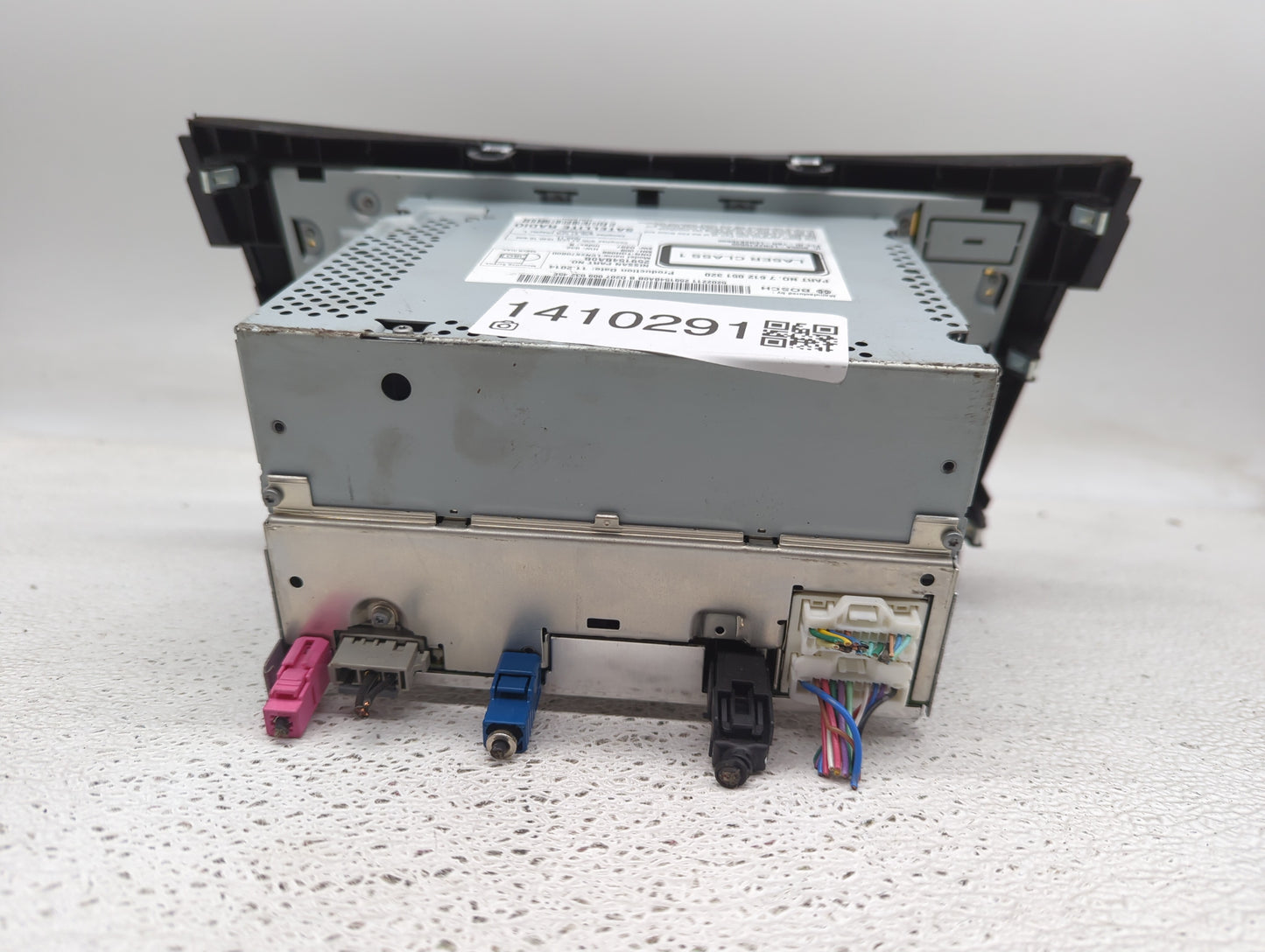 2014-2016 Nissan Rogue Radio AM FM Cd Player Receiver Replacement P/N:259154BA0B 7 612 051 320 Fits Fits 2014 2015 2016 OEM 