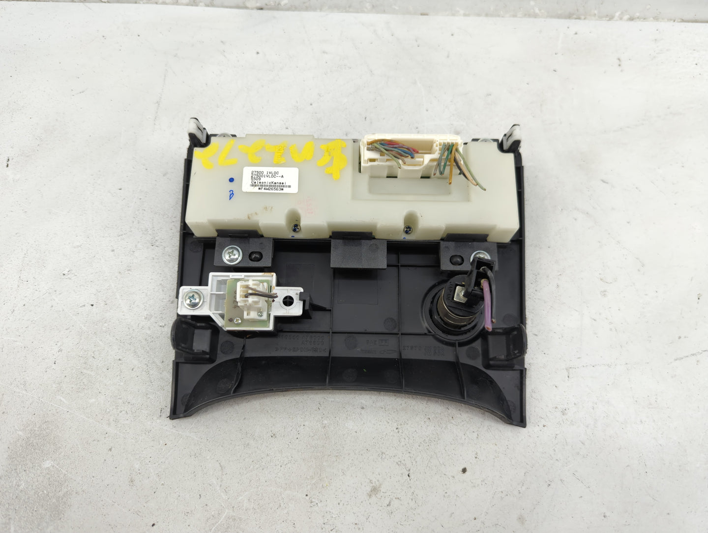 2011-2015 Nissan Rogue Climate Control Module Temperature AC/Heater Replacement P/N:27500 1VL0C Fits Fits 2011 2012 2013 201