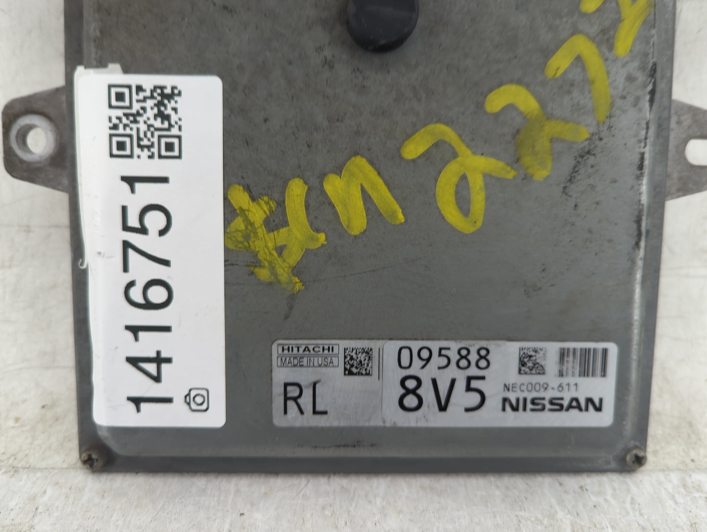 2013-2015 Nissan Rogue PCM Engine Control Computer ECU ECM PCU OEM P/N:NEC009-611 Fits Fits 2013 2014 2015 OEM Used Auto Par