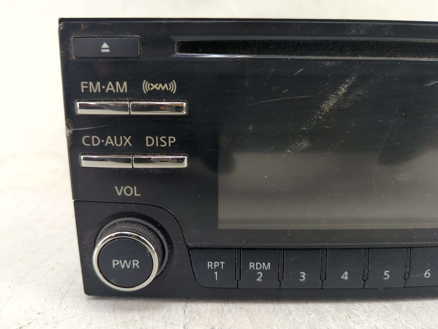 2012-2015 Nissan Rogue Radio AM FM Cd Player Receiver Replacement P/N:28185 1VX2A Fits Fits 2012 2013 2014 2015 OEM Used Aut