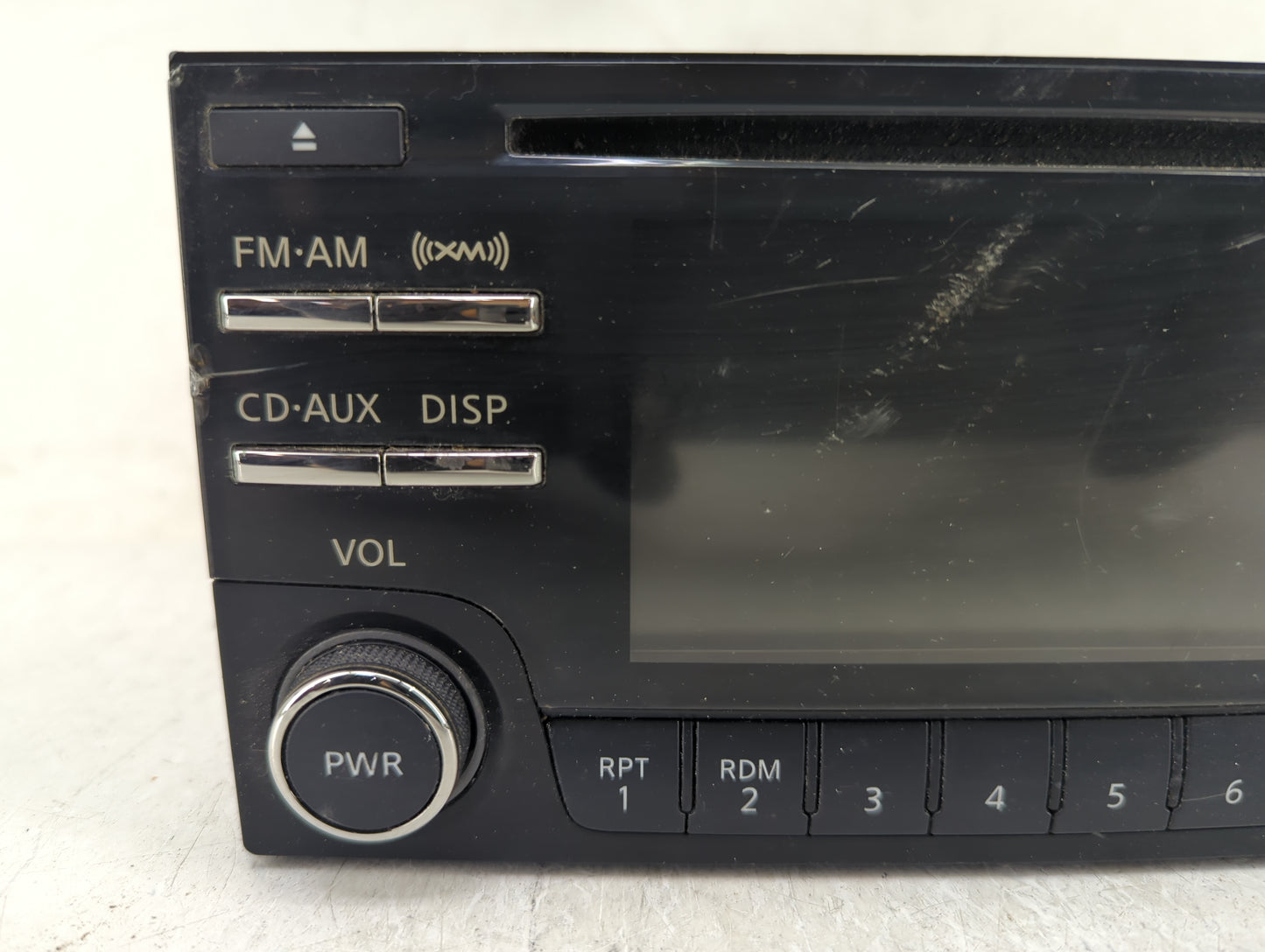 2012-2015 Nissan Rogue Radio AM FM Cd Player Receiver Replacement P/N:28185 1VX2A Fits Fits 2012 2013 2014 2015 OEM Used Aut