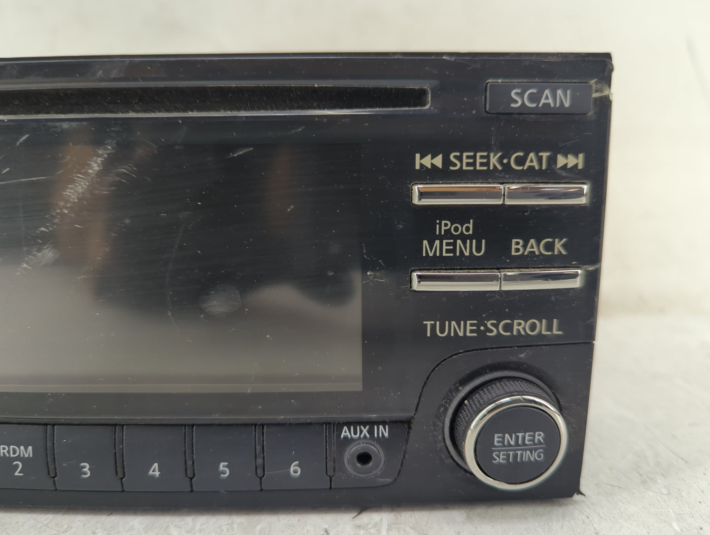 2012-2015 Nissan Rogue Radio AM FM Cd Player Receiver Replacement P/N:28185 1VX2A Fits Fits 2012 2013 2014 2015 OEM Used Aut