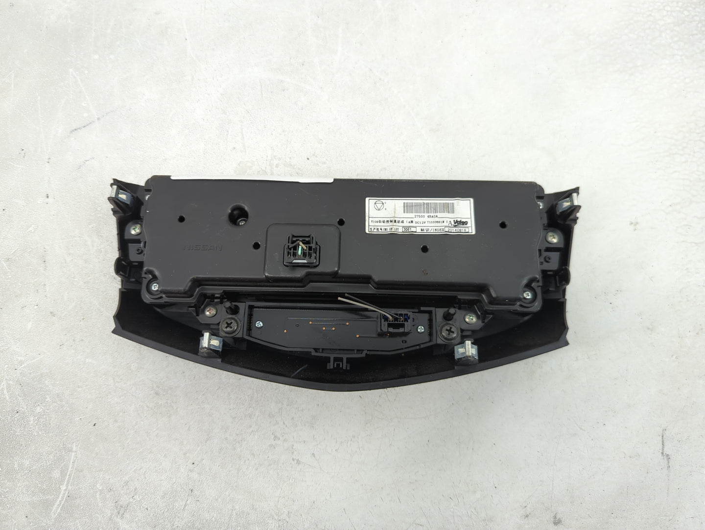 2014-2016 Nissan Rogue Climate Control Module Temperature AC/Heater Replacement P/N:27500 4BA0A Fits Fits 2014 2015 2016 OEM