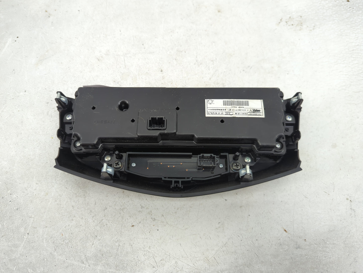 2014-2016 Nissan Rogue Climate Control Module Temperature AC/Heater Replacement P/N:27500 4BA0A Fits Fits 2014 2015 2016 OEM