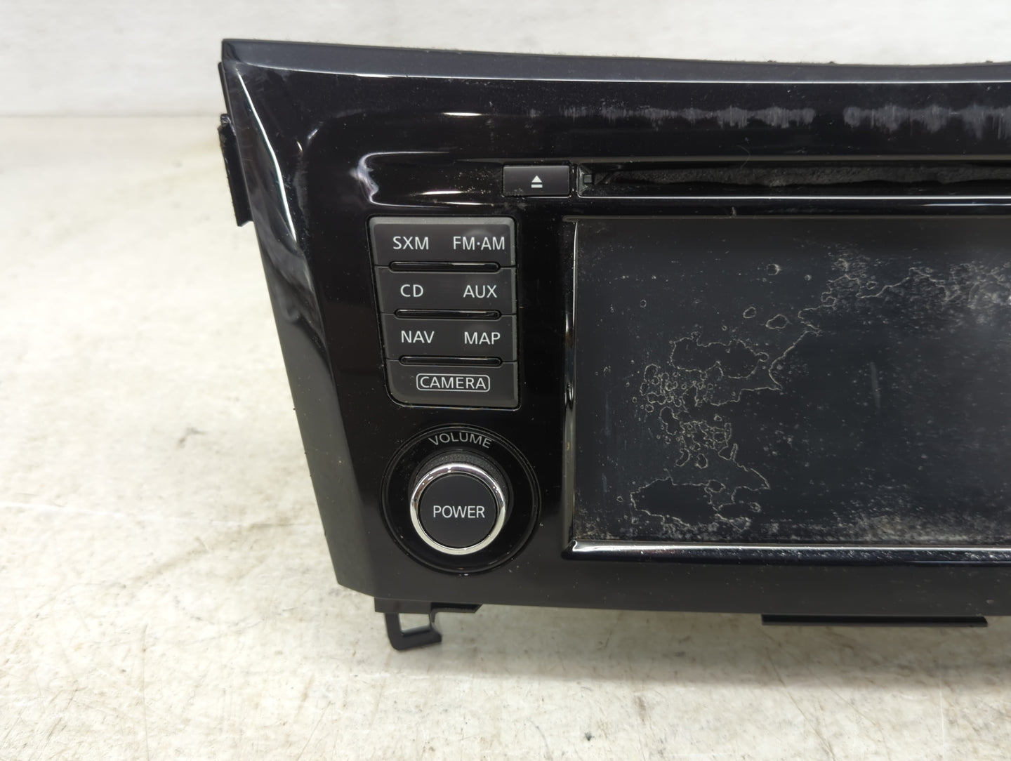 2014-2016 Nissan Rogue Radio AM FM Cd Player Receiver Replacement P/N:259154BA0B 7 612 051 320 Fits Fits 2014 2015 2016 OEM 