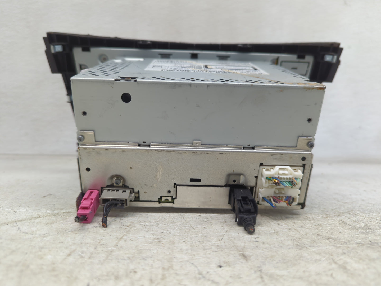 2014-2016 Nissan Rogue Radio AM FM Cd Player Receiver Replacement P/N:259154BA0B 7 612 051 320 Fits Fits 2014 2015 2016 OEM 