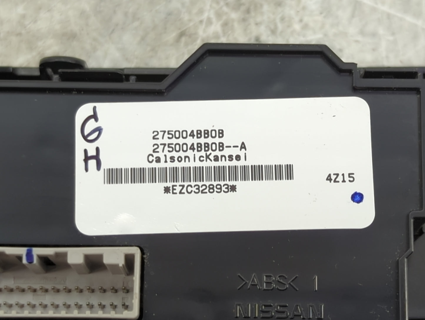 2014-2016 Nissan Rogue Climate Control Module Temperature AC/Heater Replacement P/N:275004BB0B 275004BB0B--A Fits OEM Used A