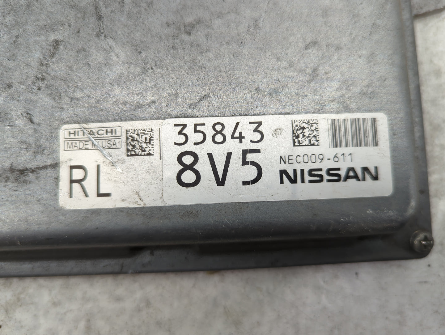 2013-2015 Nissan Rogue PCM Engine Control Computer ECU ECM PCU OEM P/N:NEC009-611 Fits Fits 2013 2014 2015 OEM Used Auto Par